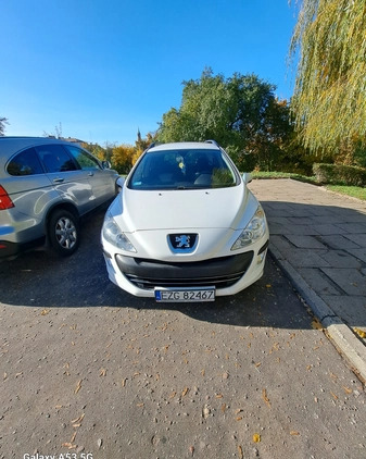 Peugeot 308 cena 11900 przebieg: 230000, rok produkcji 2009 z Zgierz małe 121